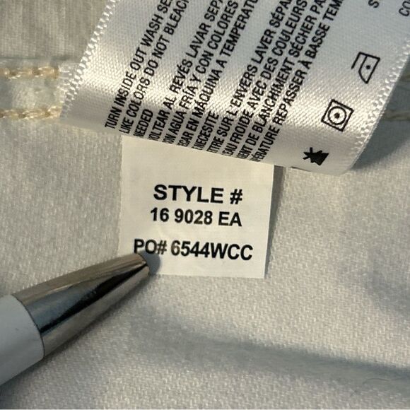 Jordache Pastel Tie Dye Denim Jean Jacket Size Medium - Picture 10 of 10